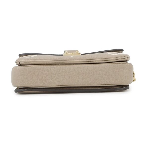 LOUIS VUITTON Pochette Metis EW Monogram Empreinte Leather Tourterelle Claim... - Picture 3 of 15